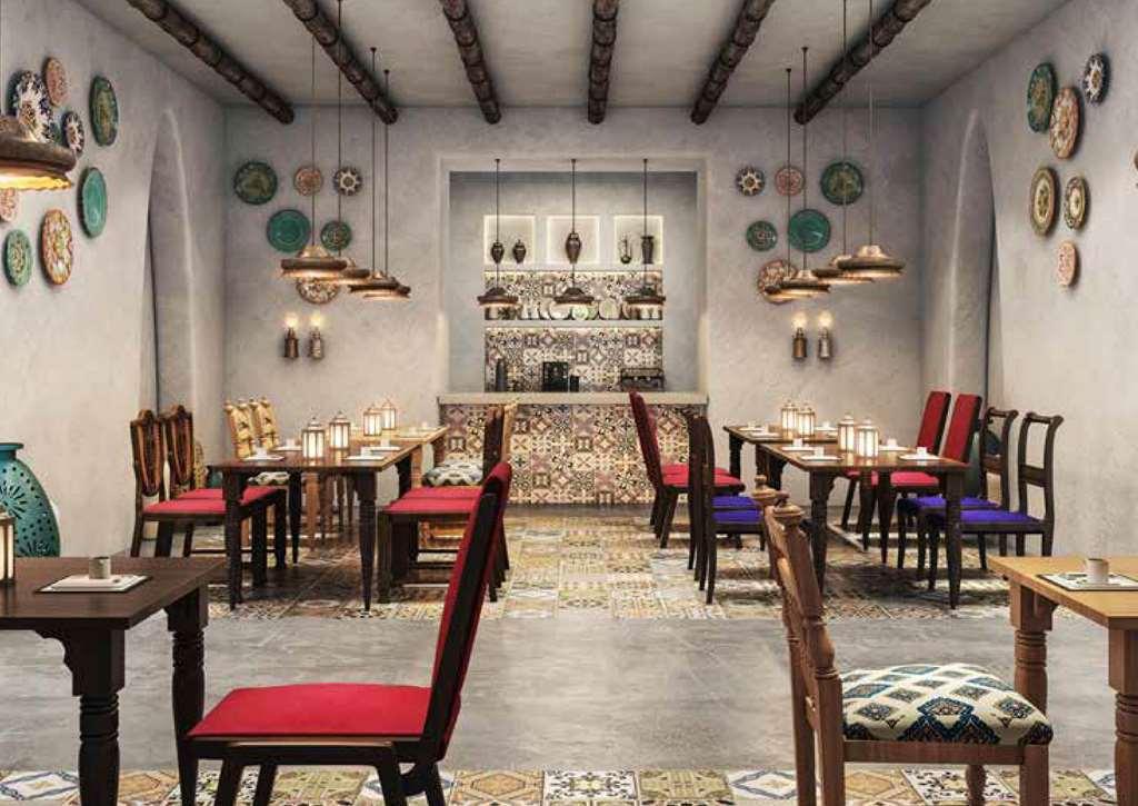 Doubletree By Hilton Muscat Qurum المطعم الصورة